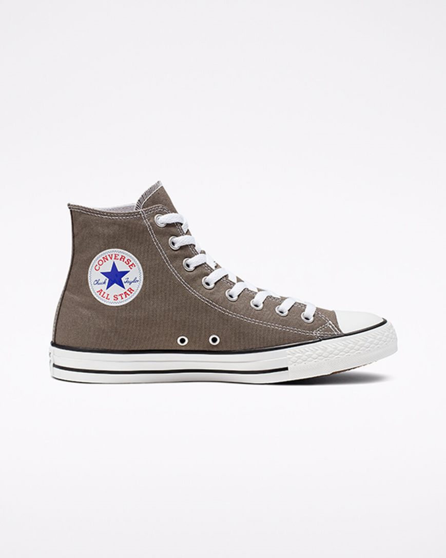 Women\'s Converse Chuck Taylor All Star Classic High Top Shoes Deep Grey | AU 01C36I
